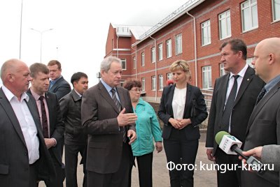 Губернатор Прикамья с рабочим визитом посетил Кунгурский район