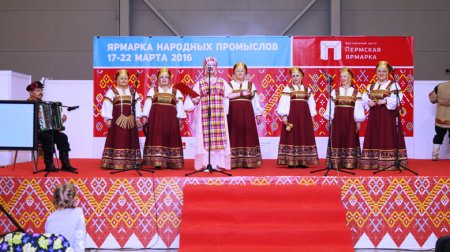 День города Кунгура отметили на 10 межрегиональной ярмарке народных промыслов