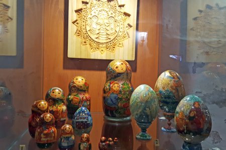 В музее истории купечества города Кунгура открылась выставка народного мастера Прикамья Галины Вязовой