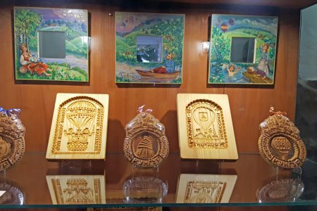 В музее истории купечества города Кунгура открылась выставка народного мастера Прикамья Галины Вязовой