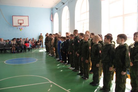 В Кунгуре прошла вторая военно-патриотическая игра среди кадетских классов школ города