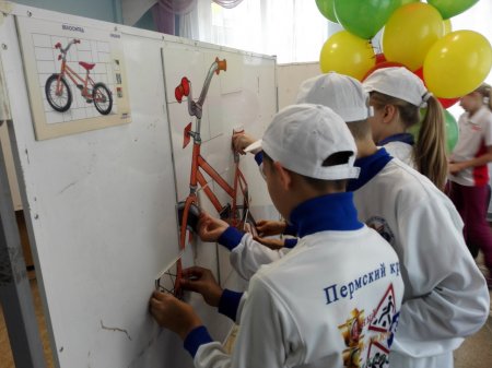 Отряды юных инспекторов движения из г.Кунгура и Кунгурского района показали свои знания на краевом этапе конкурса «Безопасное колесо»