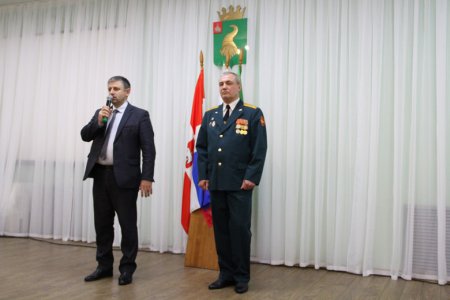 В администрации Кунгурского района прошел торжественный прием главы в честь Дня защитника Отечества