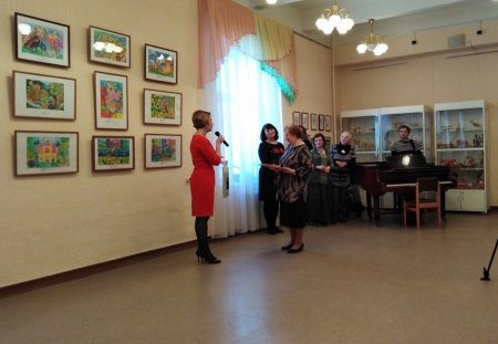 Кунгурский район представил в Перми выставку детского художественного творчества
