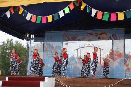 Детская цирковая студия в Кунгуре отметила свое 5-летие грандиозным шоу на Соборной площади